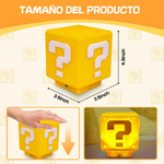 Lampara LED Musical Cubo Misterioso